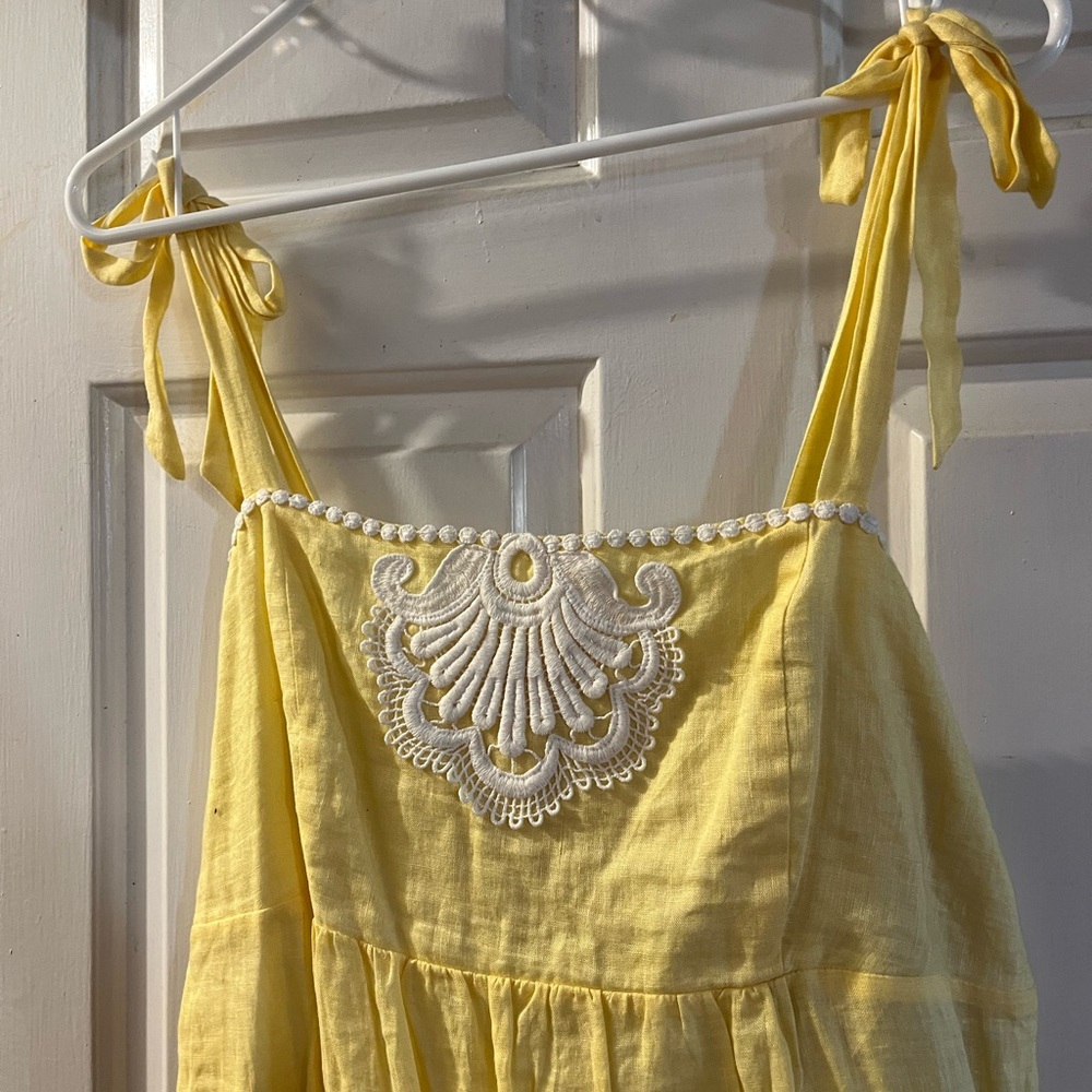 Lilly Pulitzer Yellow Sundress - Picture 2 of 3